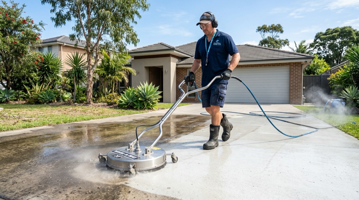 Professional high pressure surface cleaning in Warrnambool